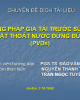 Phương pháp gia tải trước sử dụng các vật thoát nước đứng đúc sẵn