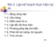 Bài 3: Lập kế hoạch dự án