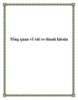Tổng quan về rủi ro thanh khoản