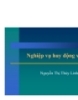 Nghiệp vụ huy động vốn