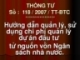 Hướng dẫn quản lý, sử  dụng chi phí quản lý  dự án đầu tư  từ nguồn vốn Ngân  sách nhà nước THÔNG TƯ Số :  118 / 2007 / TT­BTC