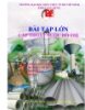 BÀI TẬP LỚN CẤP THOÁT NƯỚC ĐÔ THỊ   