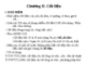 Bài giảng Vật liệu xây dựng: Chương II - TS. Nguyễn Quang Phú