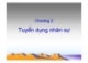 Bài giảng Quản trị nguồn nhân lực: Chương 2 - TS. Lê Quân
