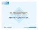 Bài giảng Bê tông cốt thép 3: Kết cấu tường chắn đất - ThS. Lê Nông