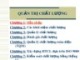 Bài giảng Quản trị chất lượng: Chương 1