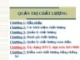 Bài giảng Quản trị chất lượng: Chương 6 - Xây dựng hệ thống chất lượng dựa trên ISO 9000