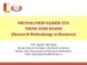 Bài giảng Phương pháp nghiên cứu trong kinh doanh: Chương 0 - ThS. Nguyễn TIến Dũng