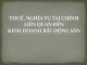 Bài giảng Thuế, nghĩa vụ tài chính liên quan đến kinh doanh bất động sản