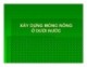 Bài giảng Xây dựng cầu đường - Chương 3: Xây dựng móng nông ở dưới nước