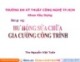 Bài giảng Hư hỏng, sửa chữa gia cường công trình: Phần 3, 4, 5 - ThS. Nguyễn Việt Tuấn