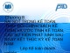 Bài giảng Kế toán tài chính 3: Chương 8 - ĐH Kinh tế TP.HCM
