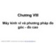 Bài giảng Trắc địa - Chương 7: Máy kinh vĩ và phương pháp đo góc - đo cao