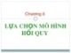 Bài giảng Kinh tế lượng: Chương 8 - Trần Thị Tuấn Anh (2017)