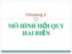 Bài giảng Kinh tế lượng: Chương 2 - Trần Thị Tuấn Anh (2017)