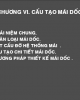 Bài giảng Nguyên lý thiết kế cấu tạo kiến trúc: Chương 6 - Phạm Trung