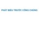 Bài giảng Quan hệ công chúng: Phát biểu trước công chúng