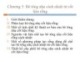 Bài giảng Công nghệ vật liệu cách nhiệt - Chương 5: Bê tông nhẹ cách nhiệt từ cốt liệu rỗng