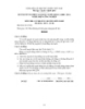 Đề thi tốt nghiệp và đáp án CĐ nghề khoá 2 môn Điện công nghiệp (2008-2011) - Mã: ĐCN - LT 04 - Phần lý thuyết
