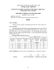 Đề thi tốt nghiệp và đáp án CĐ nghề khoá 2 môn Điện công nghiệp (2008-2011) - Mã: ĐCN - LT 02, ĐCN - LT 03 - Phần lý thuyết