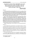 Giải pháp ứng dụng công nghệ thông tin (CNTT) trong giảng dạy và học tập môn ‘luyện âm’ cho sinh viên chuyên ngành tiếng Anh tại trường đại học ở Việt Nam