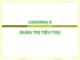 Bài giảng môn Quản trị kinh doanh tổng hợp: Chương 5 - ThS. Ngô Thị Hương Giang
