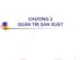 Bài giảng môn Quản trị kinh doanh tổng hợp: Chương 2 - ThS. Ngô Thị Hương Giang
