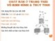 Bài giảng Cơ sở khoa học vật liệu: Chất rắn ở trạng thái vô định hình và thủy tinh - Cao Xuân Việt