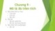 Bài giảng Tinh thể - Khoáng vật - Thạch học - Chương 9: Mô tả đá trầm tích