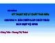 Bài giảng Kỹ thuật xử lý chất thải rắn: Chương 5 - Dương Thị Thành
