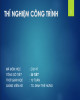 Bài giảng Thí nghiệm công trình: Chương 1 - TS. Đinh Thế Hưng